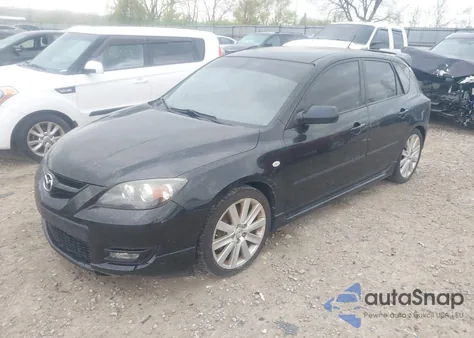 2008 Mazda Mazdaspeed3 Grand Touring из США, поврежденный, VIN JM1BK34L281840652